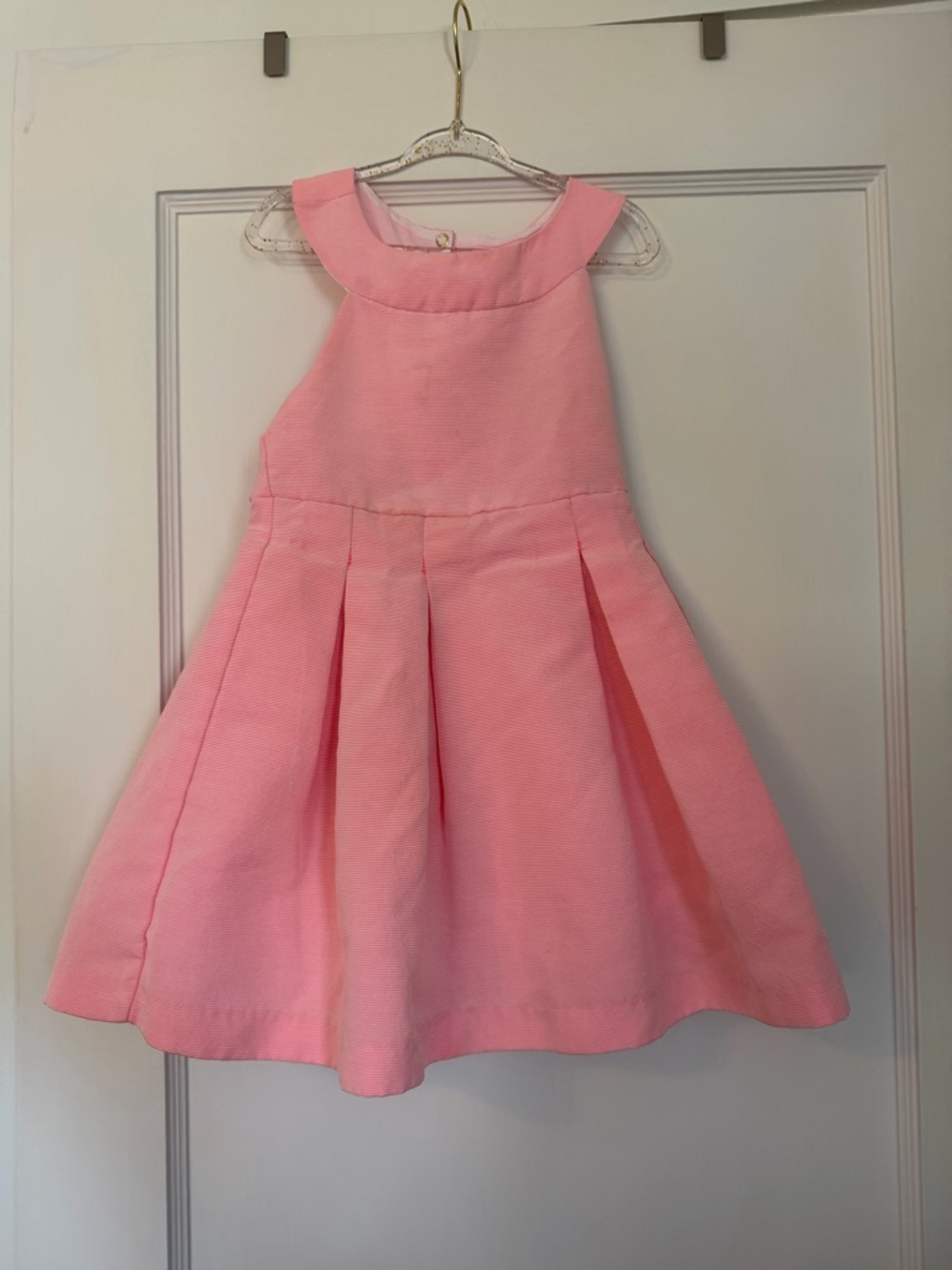 Jacadi Pink Pleated Formal Dress for Girls